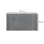 Mijölnir Chicago Hand Toalla de Manos Gris Oscuro 100% Algodón 50 x 90 cm